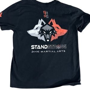 DISTRICT Black Boon Martial Arts Youth T Shirt Size Small